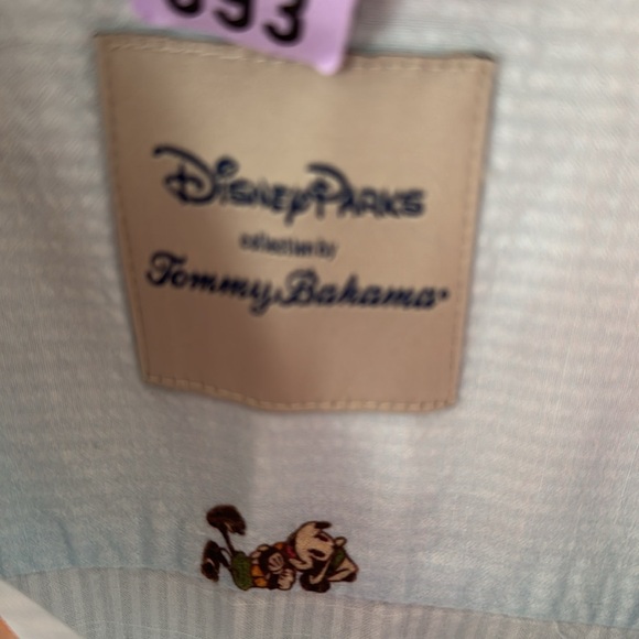 Tommy Bahama Disney Parks button down shirt - Picture 2 of 2